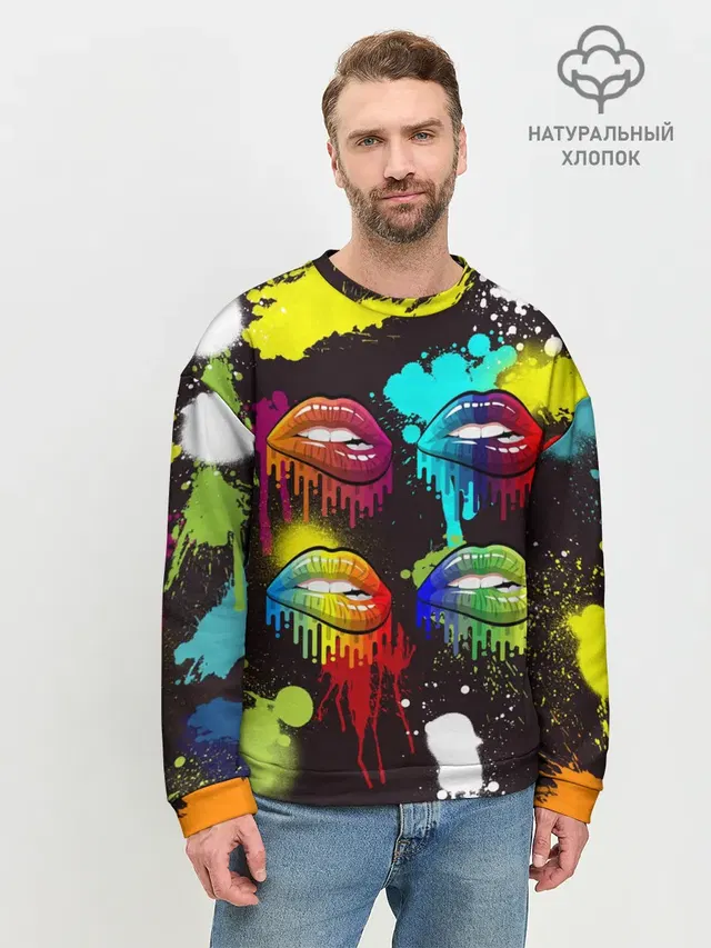 Мужской свитшот базовый