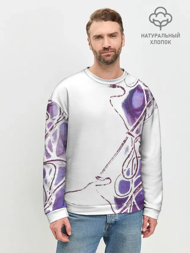 Мужской свитшот базовый