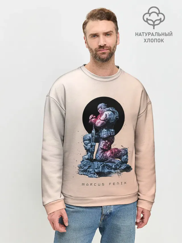 Мужской свитшот базовый