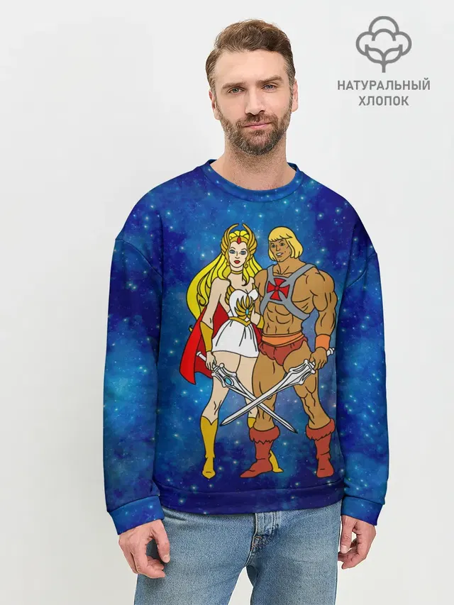 Мужской свитшот базовый