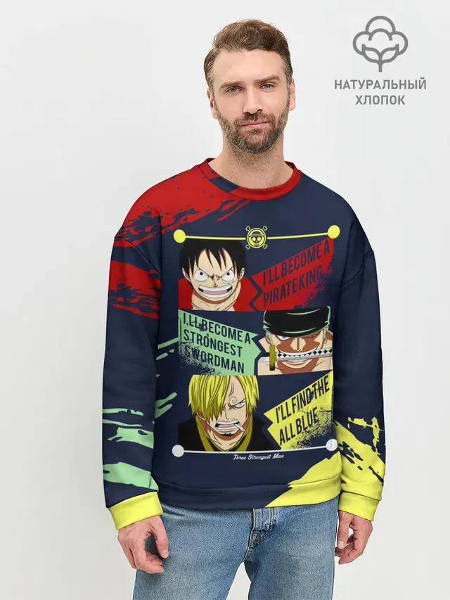 Мужской свитшот базовый