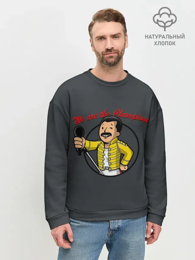 Мужской свитшот базовый