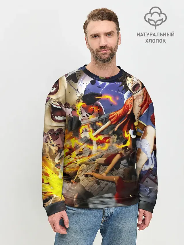 Мужской свитшот базовый