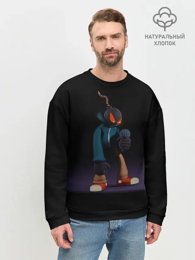 Мужской свитшот базовый