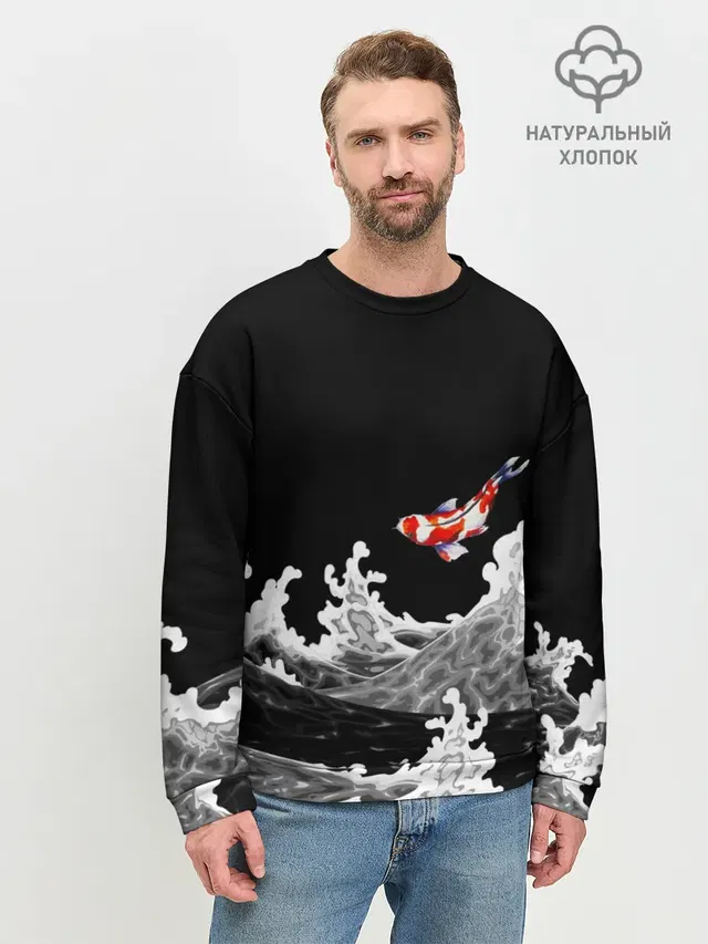 Мужской свитшот базовый