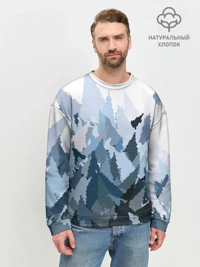 Мужской свитшот базовый