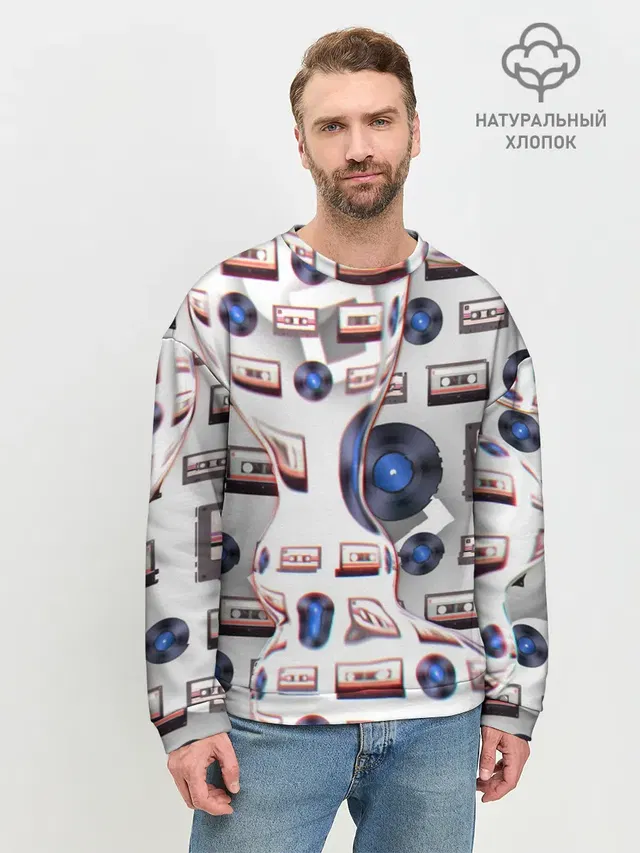 Мужской свитшот базовый