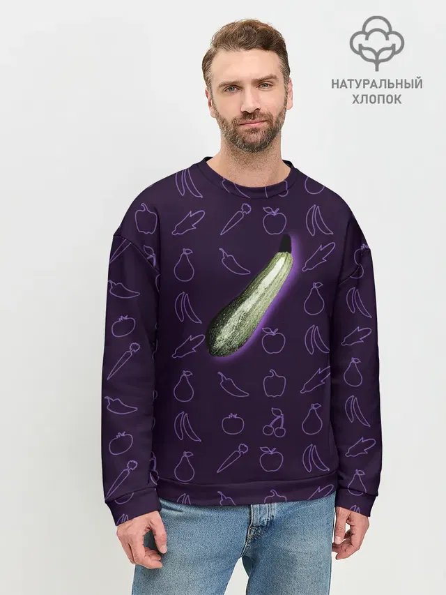 Мужской свитшот базовый