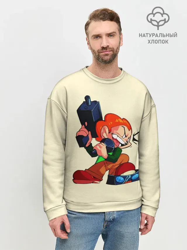 Мужской свитшот базовый