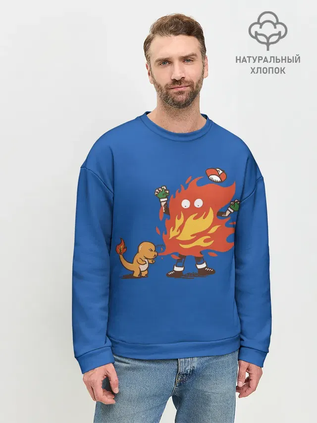 Мужской свитшот базовый