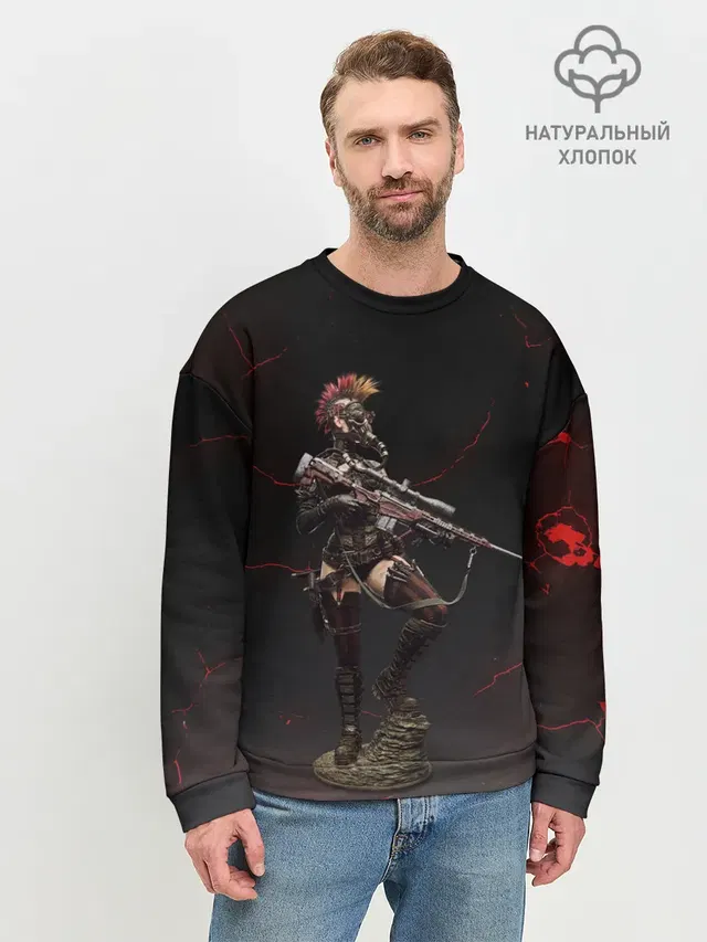 Мужской свитшот базовый