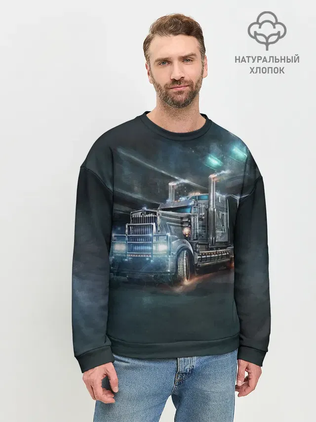 Мужской свитшот базовый
