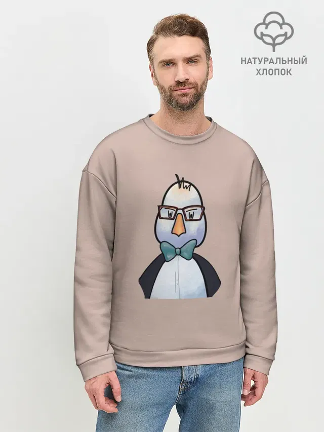 Мужской свитшот базовый