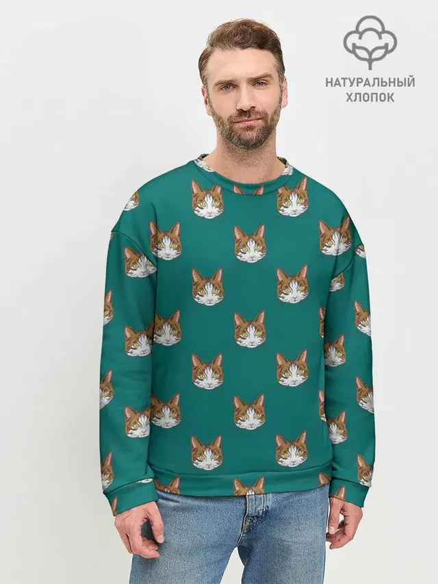 Рыжий кот паттерн