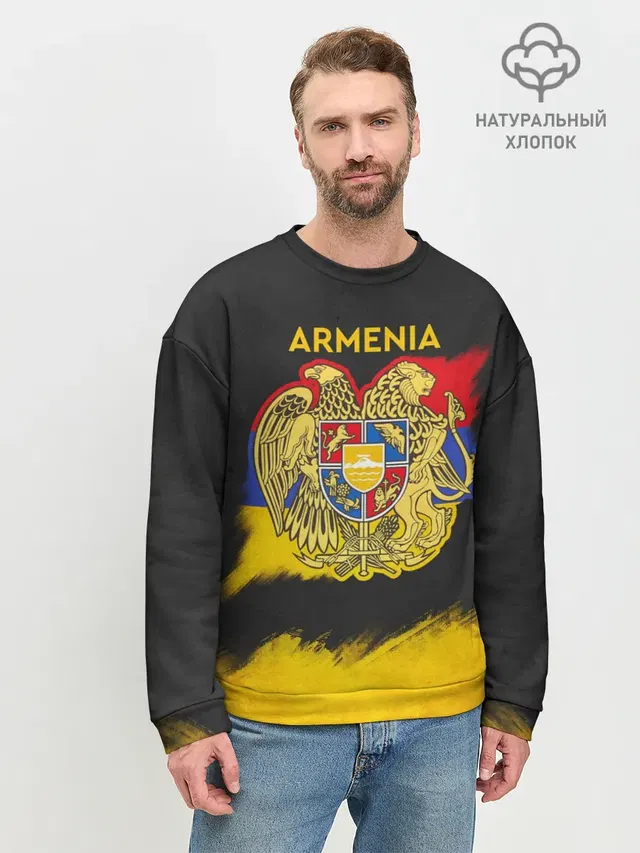 Мужской свитшот базовый