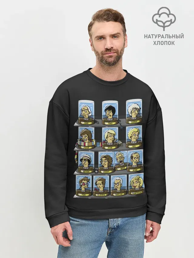 Мужской свитшот базовый