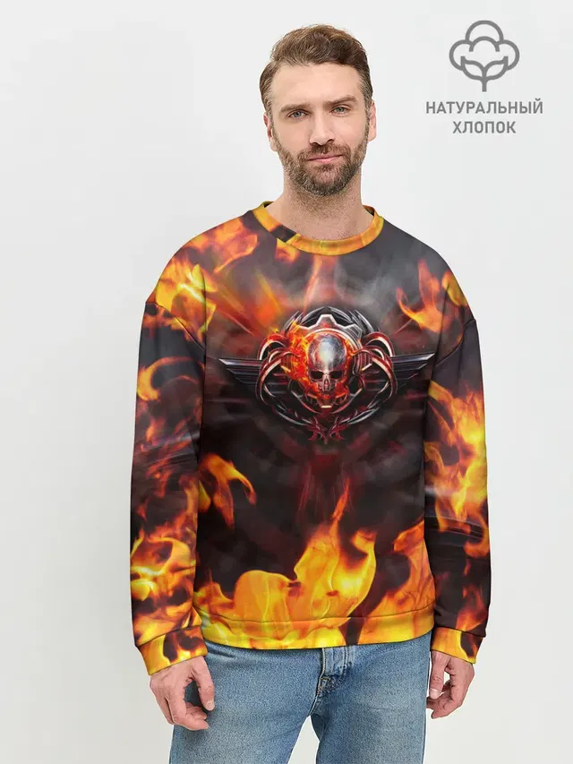 Мужской свитшот базовый