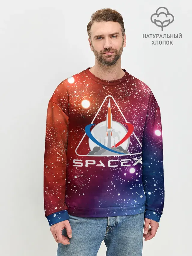 Мужской свитшот базовый