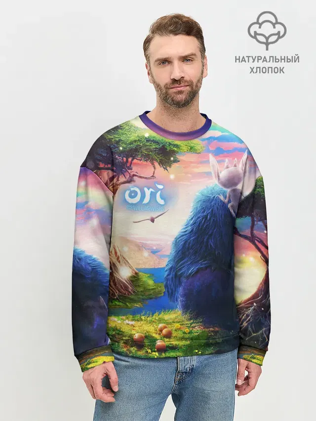 Мужской свитшот базовый