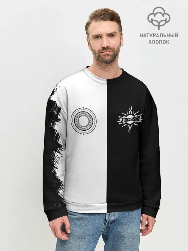 Мужской свитшот базовый