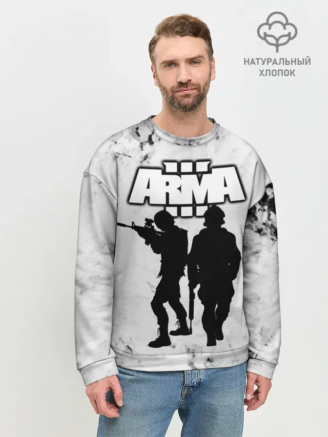 Мужской свитшот базовый