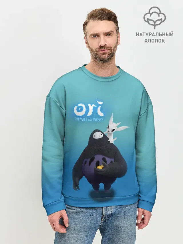 Мужской свитшот базовый