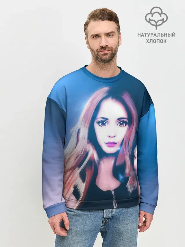 Мужской свитшот базовый