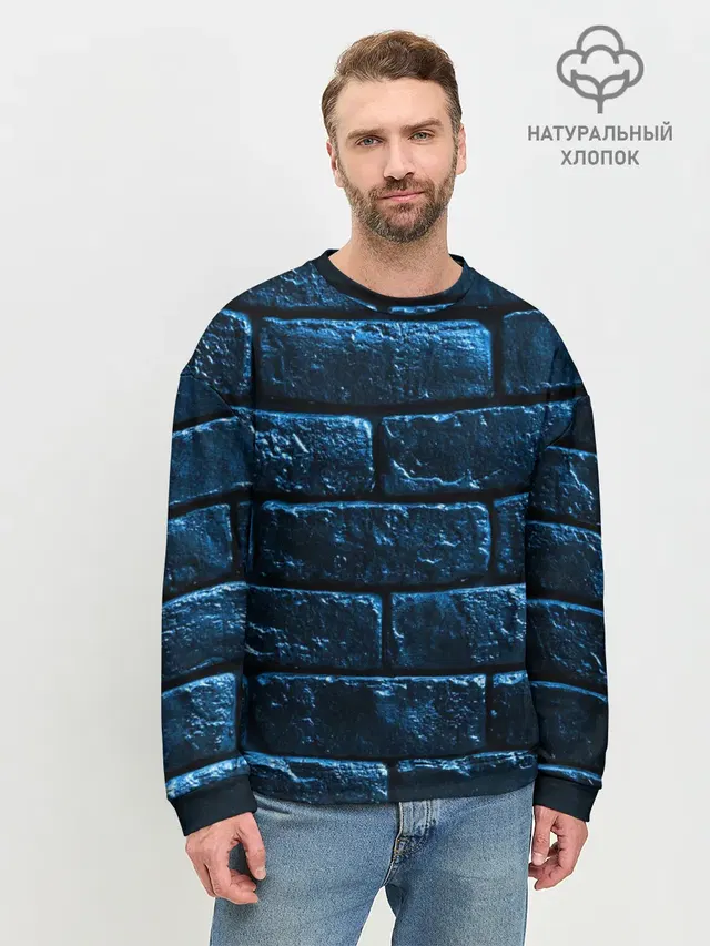 Неоновая, кирпичная стена