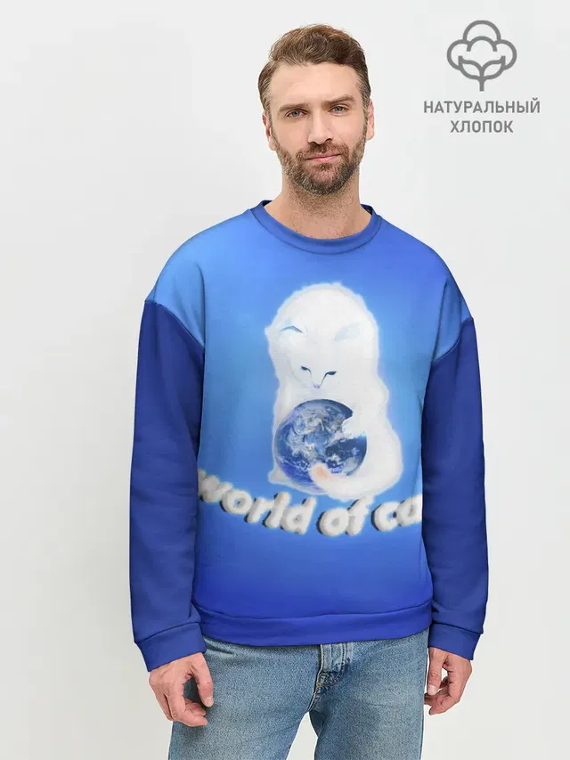 Мужской свитшот базовый