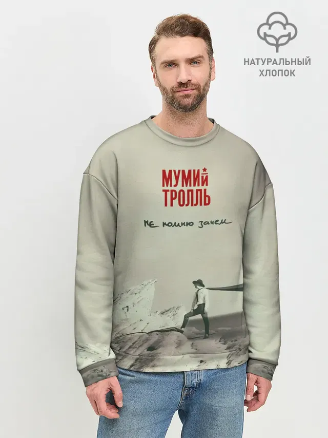 Мужской свитшот базовый