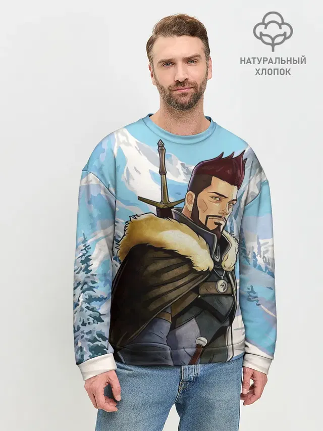 Мужской свитшот базовый