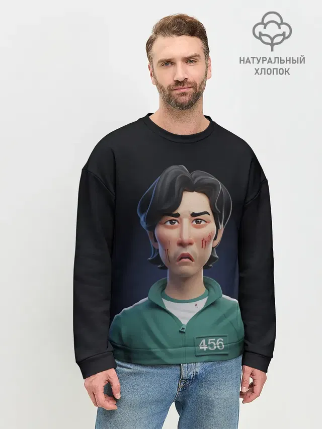 Мужской свитшот базовый