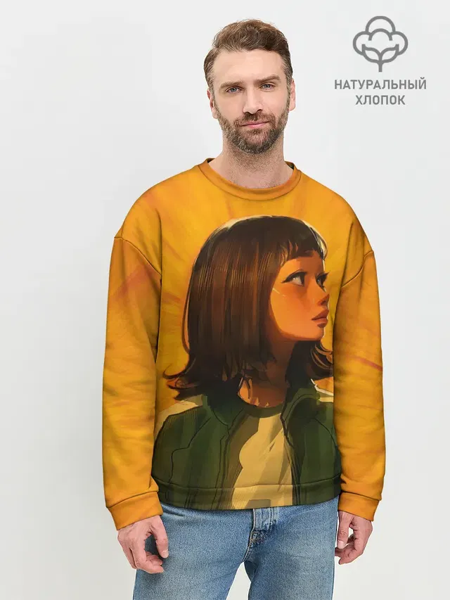 Мужской свитшот базовый
