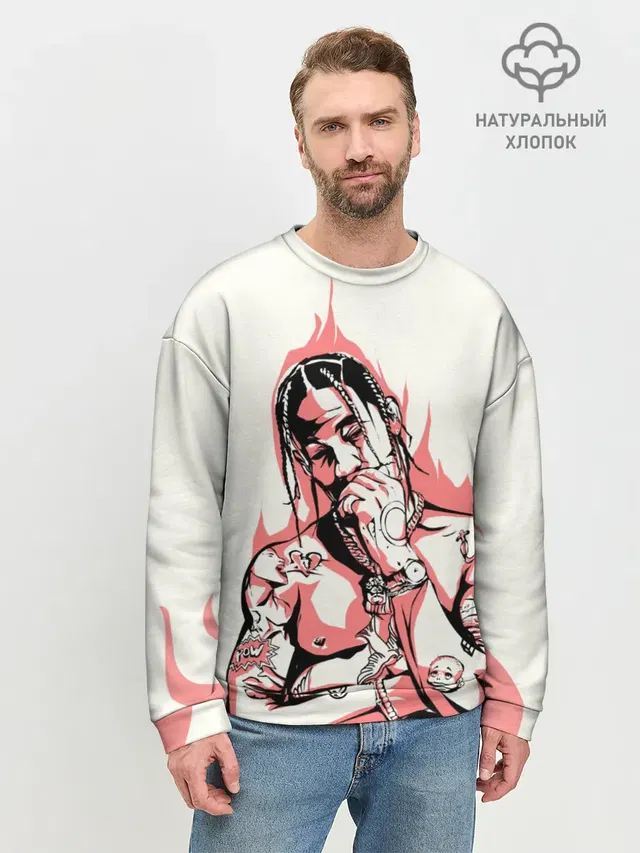 Мужской свитшот базовый