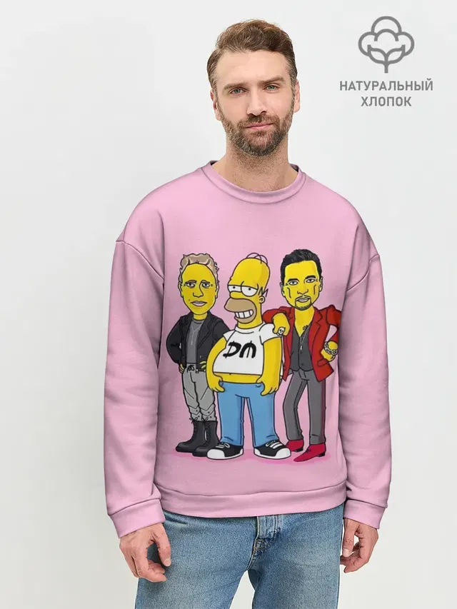 Мужской свитшот базовый