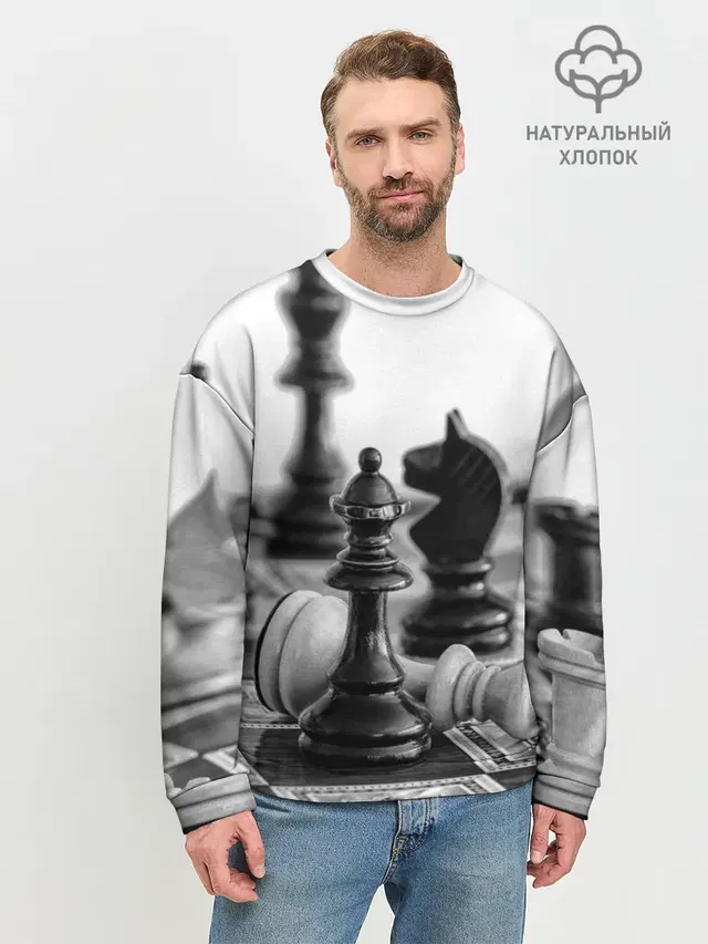 Мужской свитшот базовый