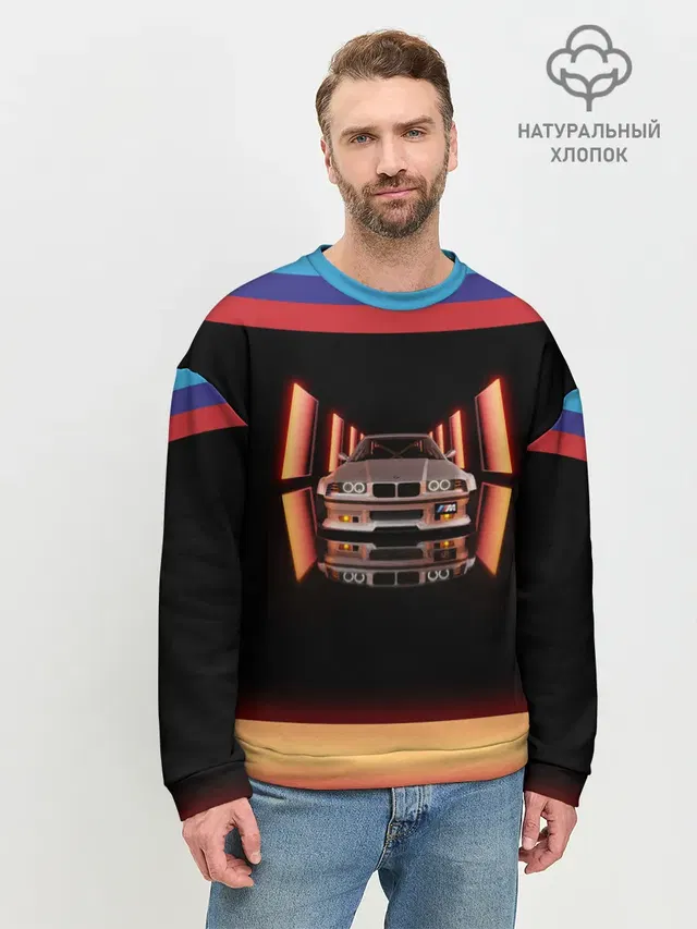 Мужской свитшот базовый