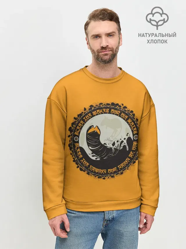Мужской свитшот базовый