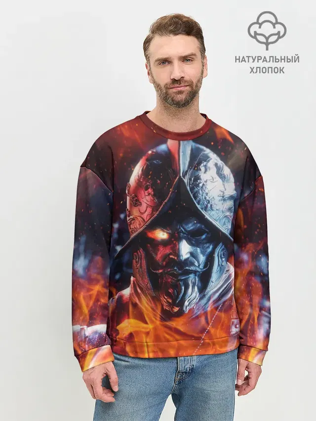 Мужской свитшот базовый