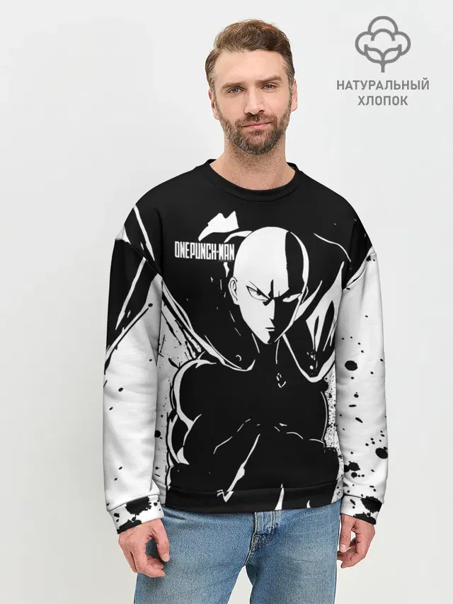 Черно-белый Сайтама One Punch-Man