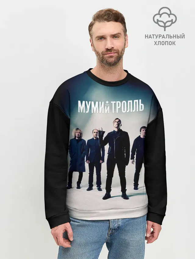 Мужской свитшот базовый