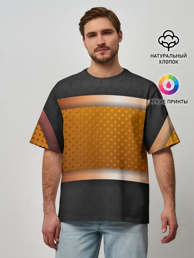 3d gold / black