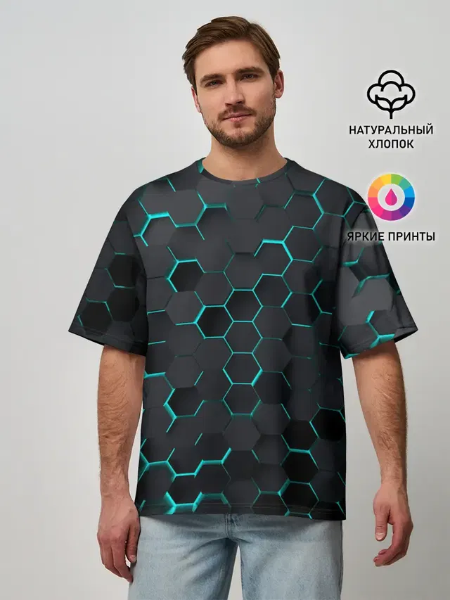 3D соты BLUE