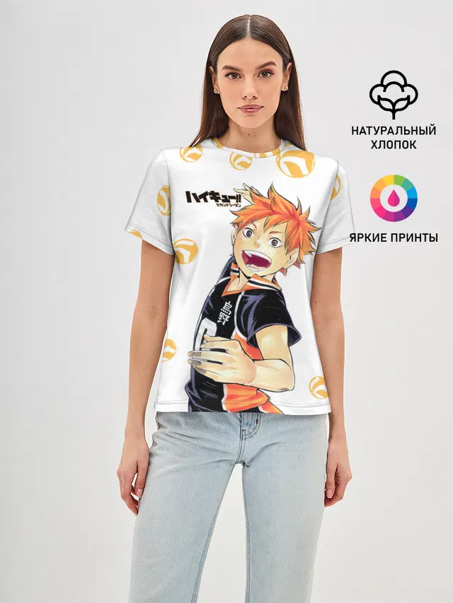 Мощный удар Шоё Хината Haikyuu!!