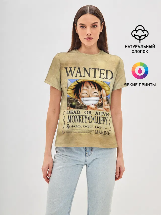 Манки Д. Луффи в розыске One Piece
