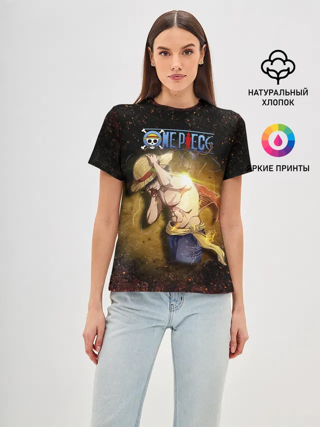 Мощный торс Луффи One Piece