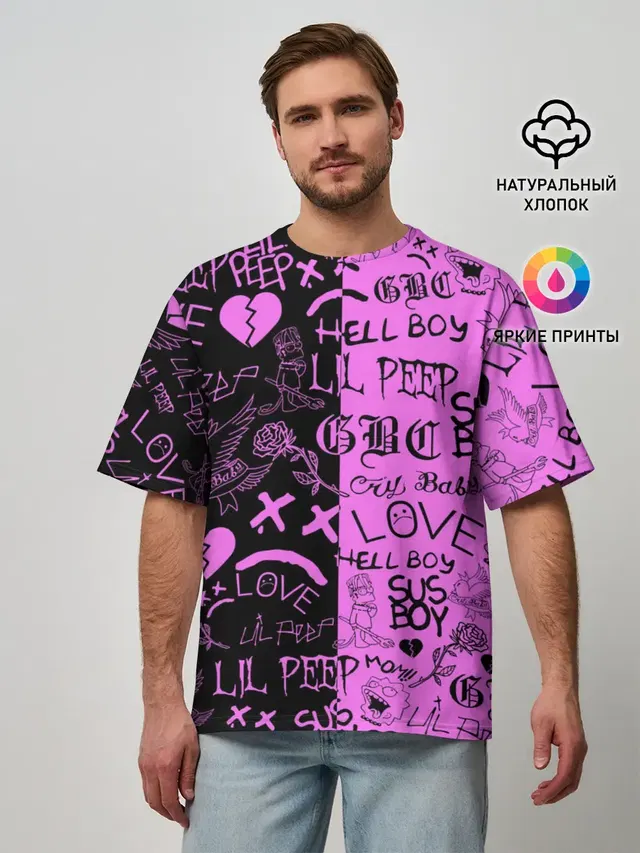 LIL PEEP LOGOBOMBING BLACK PINK