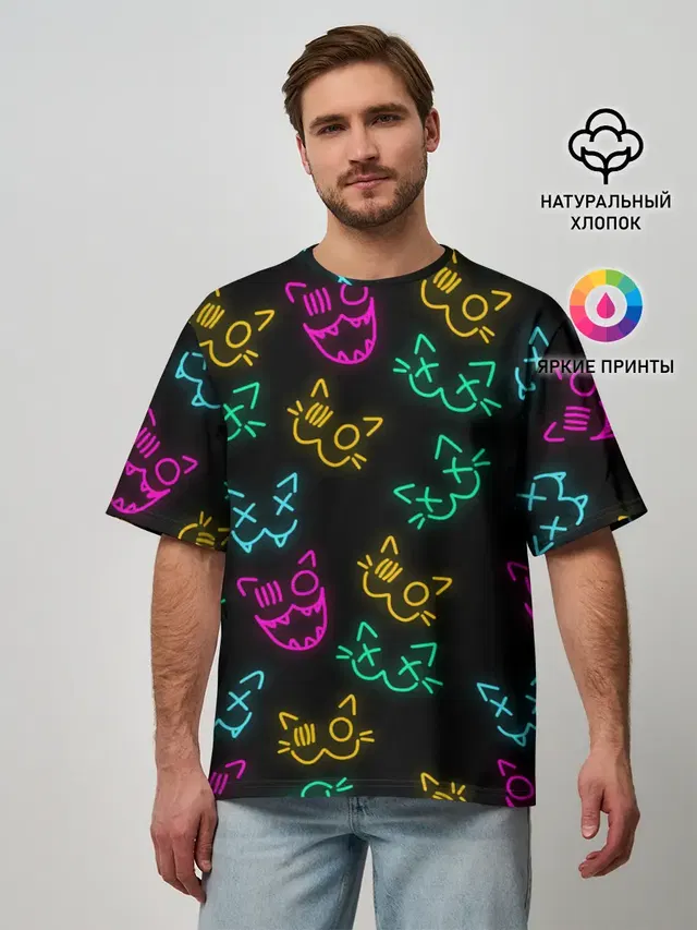 НЕОНОВЫЕ КОТИКИ / NEON FACES CATS