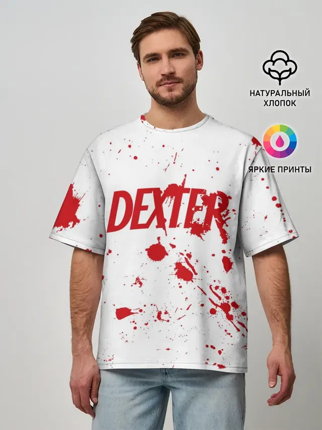 Dexter logo Декстер брызги крови