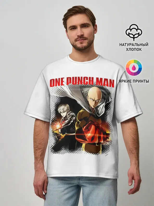 Сайтама и Генос One Punch-Man